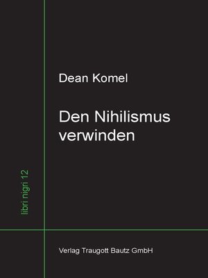 cover image of Den Nihilismus verwinden